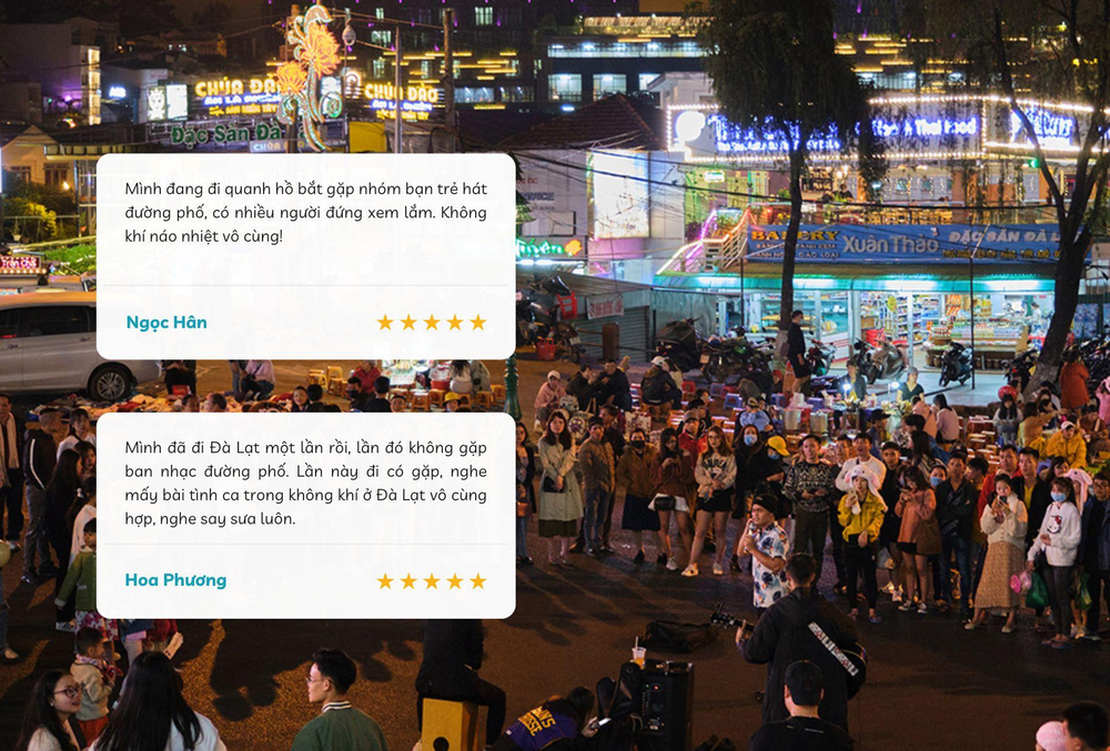 Cảm nhận của du khách trong không gian âm nhạc đường phố quanh hồ Xuân Hương